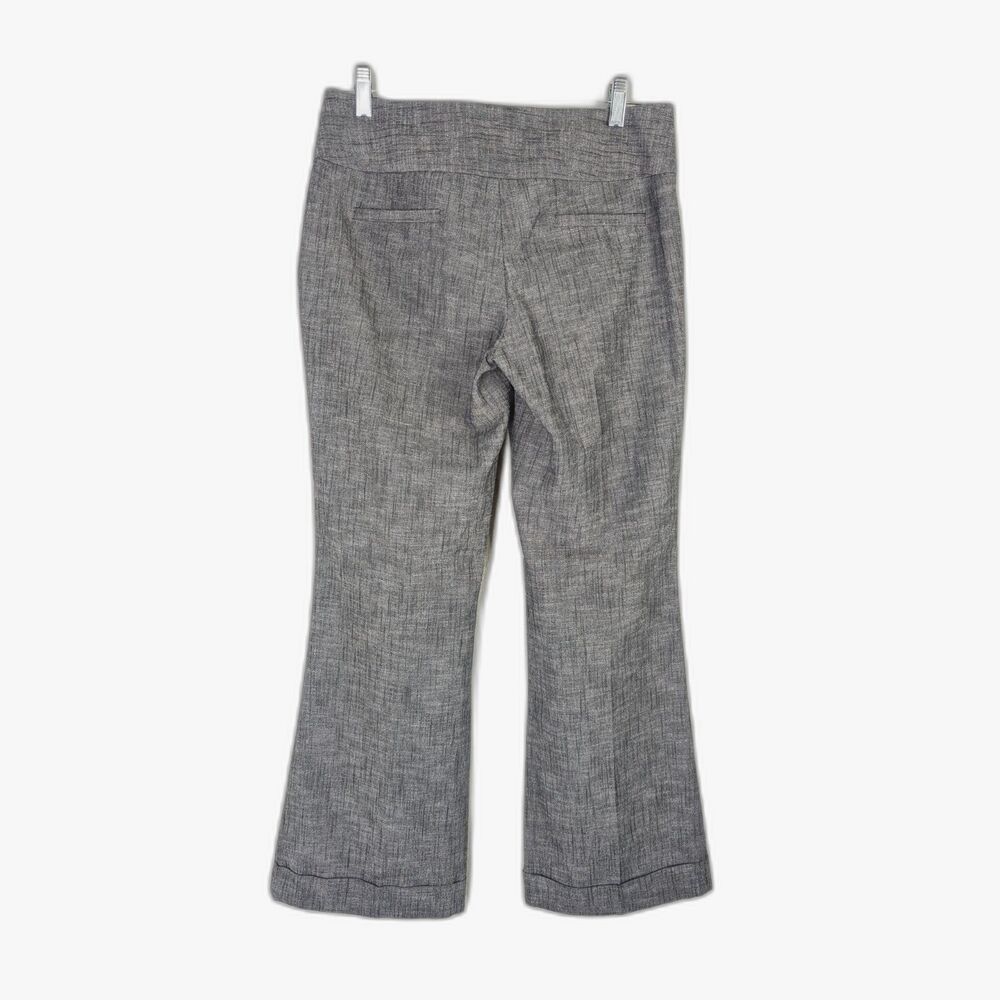 Vintage Tracy Evans Wide Leg Cuffed Grey Dress Pants Size 9 - Picture 2 of 6